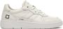 D.a.t.e. Ivory Leren Lage Sneakers Beige Dames - Thumbnail 1