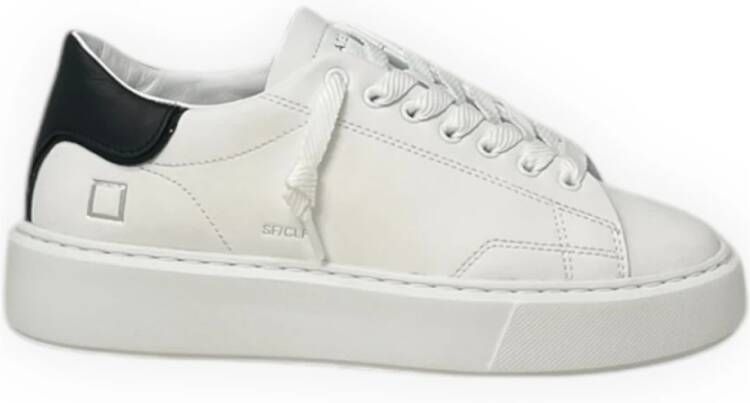D.a.t.e. Kalfsleren sneakers voor een stijlvolle look