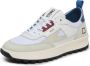 D.a.t.e. Suède sneaker met witte details White Heren - Thumbnail 10