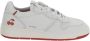 D.a.t.e. Kersen Leren Sneakers Ronde Neus White Dames - Thumbnail 1