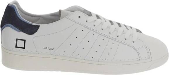 D.a.t.e. Klassieke Leren Sneakers White Heren