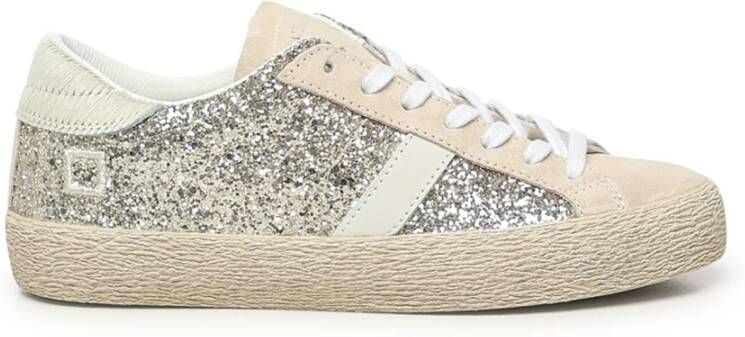 D.a.t.e. Lage Glitter Platinum Sneakers - Foto 2