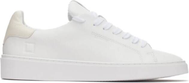 D.a.t.e. Lage leren sneakers White Heren