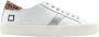 D.a.t.e. Lage Vintage Kalf Wit Luipaard Sneakers - Thumbnail 1