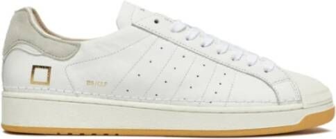 D.a.t.e. Leren Sneakers Base Calf White Heren
