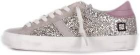 D.a.t.e. Leren Sneakers met Metallic Details