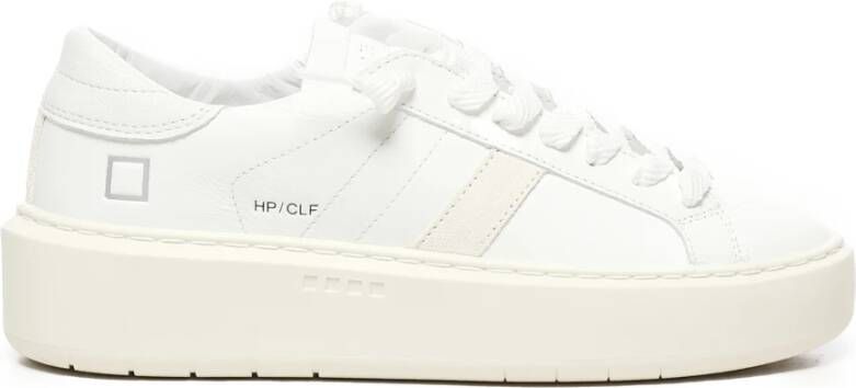 D.a.t.e. Leren Sneakers met Platformzool