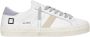 D.a.t.e. Vintage Hill Low Wit Paarse Sneakers White Dames - Thumbnail 7