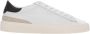 D.a.t.e. Witte Leren Lage Sneakers met Geëmbosseerde Details White Heren - Thumbnail 1