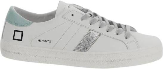 D.a.t.e. Leren Vintage Sneakers White Dames