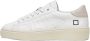 D.a.t.e. Witte Lage Sneakers van Leer met Geëmbosseerde Details White Heren - Thumbnail 8