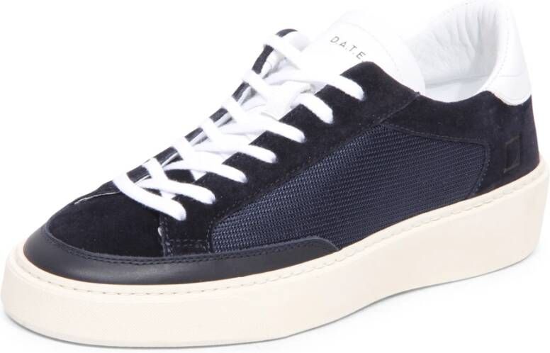 D.a.t.e. Levante Dragon Blue Sneakers