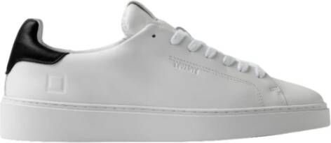 D.a.t.e. Witte Lage Leren Sneakers White Heren