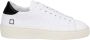 D.a.t.e. Witte Lage Sneakers van Leer met Geëmbosseerde Details White Heren - Thumbnail 2