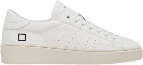 D.a.t.e. Witte Sneakers Klassiek Model White Heren