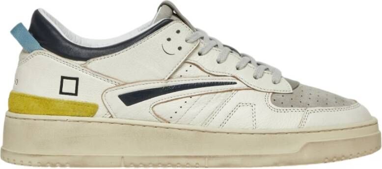 D.a.t.e. Luxe Beige Sneakers Multicolor Heren