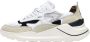 D.a.t.e. Stijlvolle Witte Luipaard Nylon Sneakers Multicolor Dames - Thumbnail 4