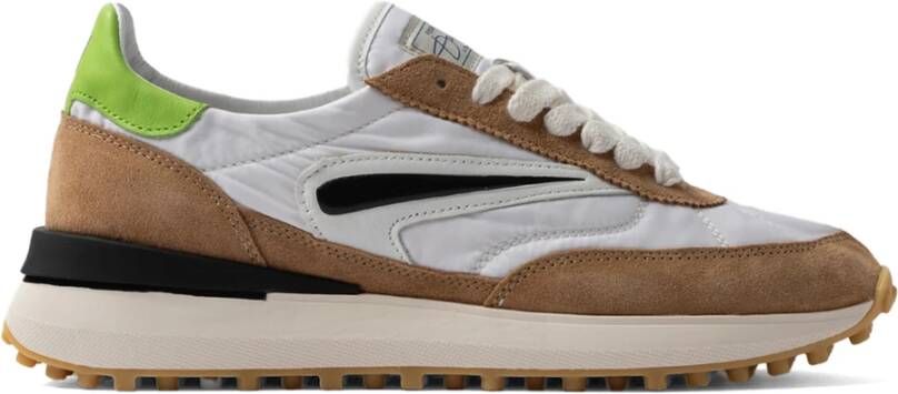 D.a.t.e. MultiColour Sneakers met suède details