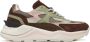D.a.t.e. Multikleur hardloopschoenen met suède inzetstukken Multicolor Dames - Thumbnail 1