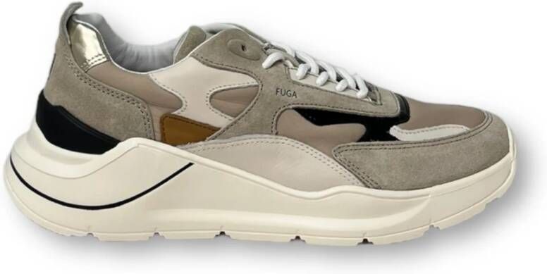 D.a.t.e. Beige Fuga Sneakers voor vrouwen Beige Dames - Foto 2