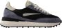 D.a.t.e. Nylon Zwart-Crème Sneakers - Thumbnail 1