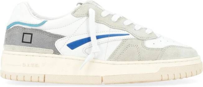 D.a.t.e. Pure Soft White Grey Sneakers