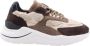 D.A.T.E Lage Sneakers Dames Fuga Dames Maat: 39 Materiaal: Suède Kleur: Bruin - Thumbnail 1