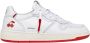 D.a.t.e. Kersen Leren Sneakers Ronde Neus White Dames - Thumbnail 6
