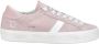 D.a.t.e. Roze Leren Sneakers met Witte Details - Thumbnail 1