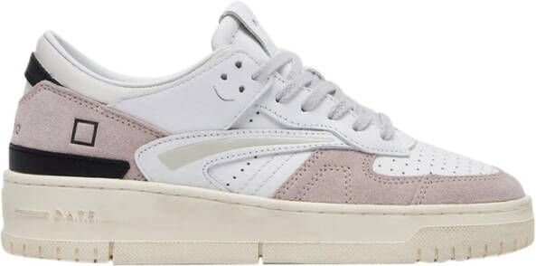 D.a.t.e. Roze Torneo Natural Sneakers voor Vrouwen Pink Dames