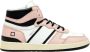 D.a.t.e. Roze Wit Zwart Leren Sneakers Multicolor Dames - Thumbnail 1