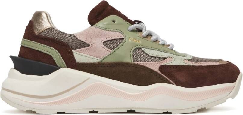 D.a.t.e. Running Sneakers met suède details