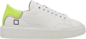 D.a.t.e. Sfera Fluo Sneakers Wit Dames