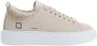 D.a.t.e. Sfera Teddy Beige Leren Sneaker - Thumbnail 1