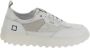 D.a.t.e. Witte Leren Sneakers met Grijze Details White Dames - Thumbnail 15