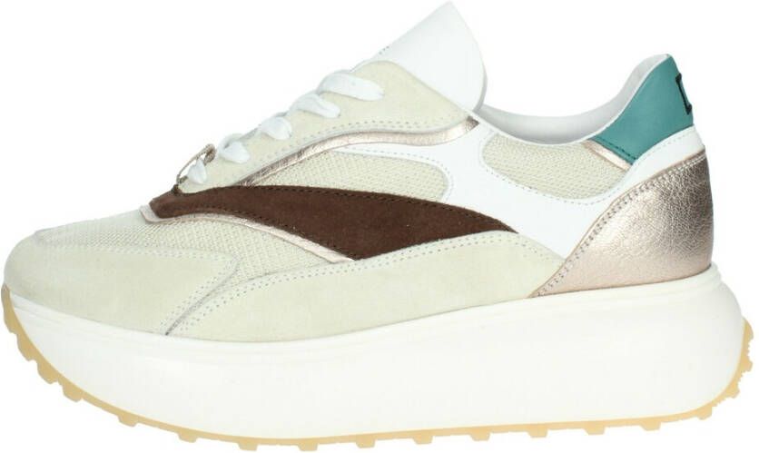 D.a.t.e. Sneakers Beige Dames - Schoenen.nl