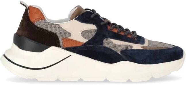 D.a.t.e. Sneakers Bruin Heren