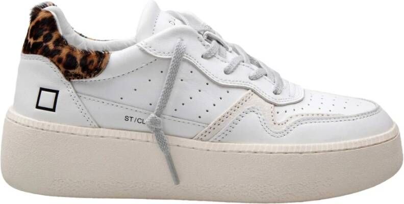 D.a.t.e. Sneakers met gevlekte hiel