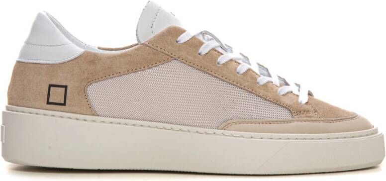 D.a.t.e. Sneakers met verhoogd achterdeel en suède details