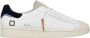 D.a.t.e. Witte Sneakers met Crèmewitte Rubberen Neus en Suède Tong White Heren - Thumbnail 39