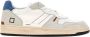 D.a.t.e. Witte Sneakers met Details van Leerachtig Suède White Heren - Thumbnail 1