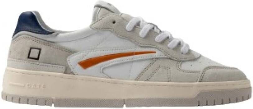 D.a.t.e. Witte Sneakers met Geperforeerde Neus - Foto 2