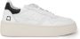 D.a.t.e. Witte Leren Sneakers voor Vrouwen White Dames - Thumbnail 6
