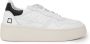 D.a.t.e. Witte Leren Sneakers voor Vrouwen White Dames - Thumbnail 2