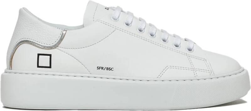 D.a.t.e. Witte Sneakers met Model W997-Sf-Ca-Wh White Dames