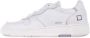 D.a.t.e. Witte Court Sneakers Geperforeerd Logo White Dames - Thumbnail 6