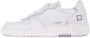 D.a.t.e. Witte Court Sneakers Geperforeerd Logo White Dames - Thumbnail 1