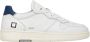 D.a.t.e. Wit-Blauw Leren Sneakers White Heren - Thumbnail 10