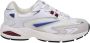 D.a.t.e. Witte Mesh en Leren Sneakers White Heren - Thumbnail 1