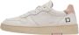 D.a.t.e. Witte leren damessneakers - Thumbnail 3